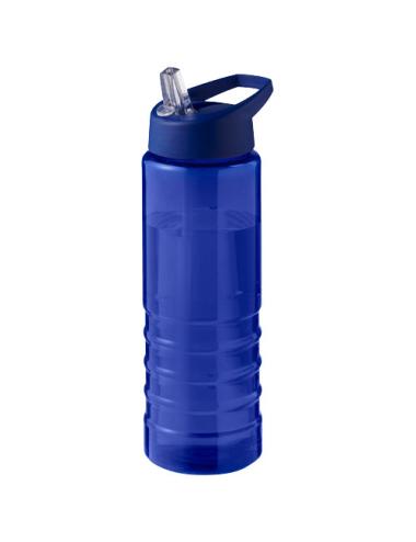 Bidón deportivo con tapa con boquilla de 750 ml "H2O Active® Eco Treble"