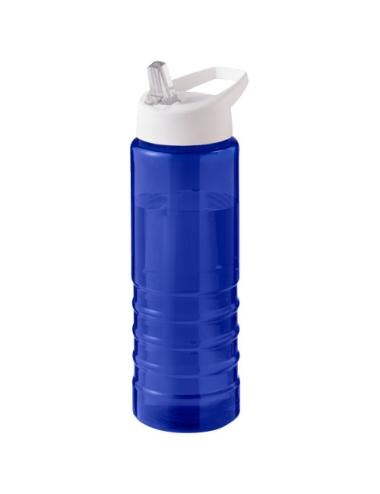 Bidón deportivo con tapa con boquilla de 750 ml "H2O Active® Eco Treble"