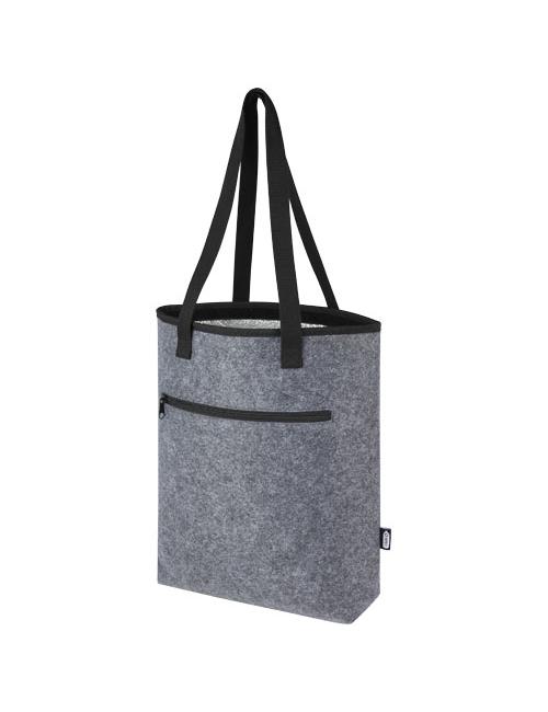 Bolsa Tote isotérmica de fieltro reciclado GRS de 12 L "Felta"