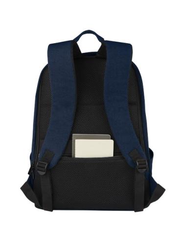 Mochila antirrobo de 18 L para portátil de 15,6" de lona reciclada GRS "Joey"