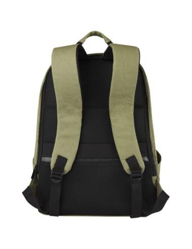 Mochila antirrobo de 18 L para portátil de 15,6" de lona reciclada GRS "Joey"