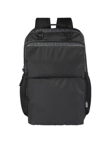 Mochila para portátil de 15" reciclada GRS en dos tonos de 14 L "Trailhead"