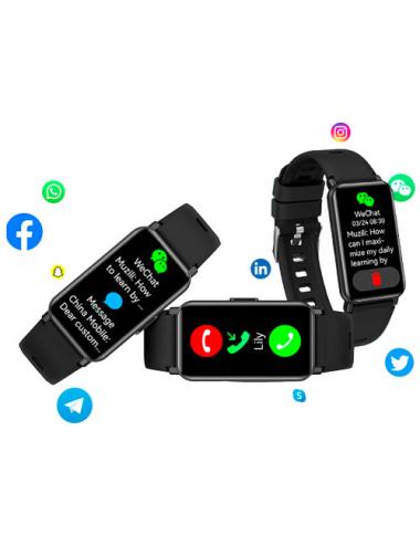 Pulsera inteligente multideporte con GPS "Prixton AT806"