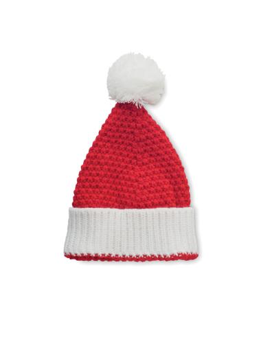 Gorro de punto navideño