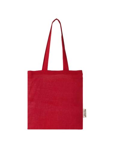 Bolsa Tote de algodón reciclado GRS de 140 g/m2 de 7 L "Madras"