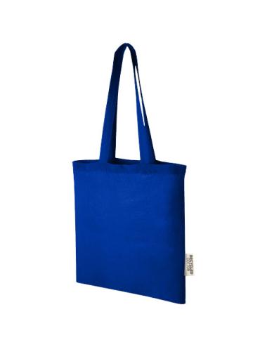 Bolsa Tote de algodón reciclado GRS de 140 g/m2 de 7 L "Madras"