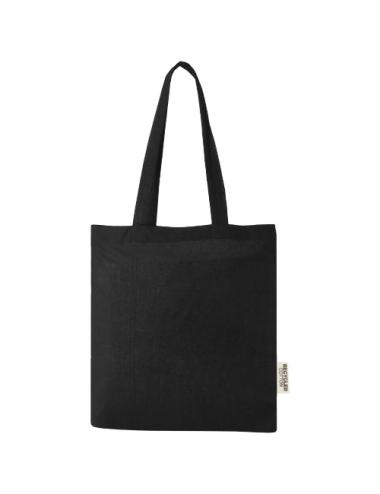 Bolsa Tote de algodón reciclado GRS de 140 g/m2 de 7 L "Madras"