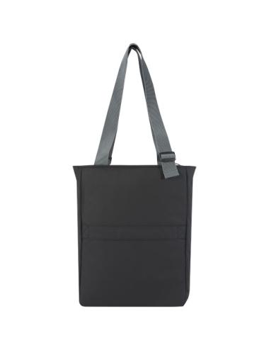 Bolsa Tote para portátil de 14" de material reciclado GRS resistente al agua de 14 l "Aqua"