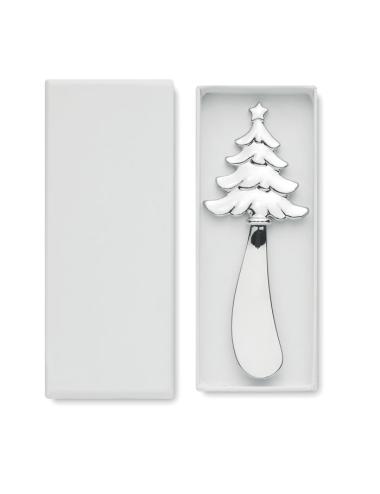 Cuchillo queso árbol Navidad