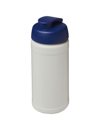 Bidón deportivo con tapa Flip de material reciclado de 500 ml "Baseline"