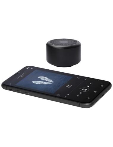 Minialtavoz Bluetooth® de aluminio reciclado de 3 w con certificación RCS  "Rise"