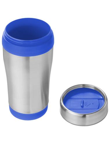 Vaso con aislamiento de acero inoxidable reciclado de 410 ml con certificación RCS "Elwood"