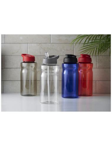 Bidón deportivo con tapa con boquilla de 1 litro "H2O Active® Eco Big Base"