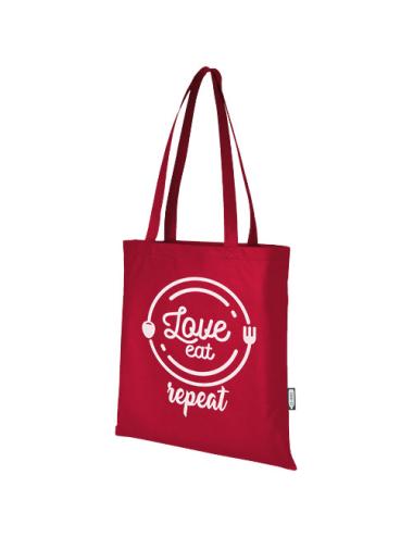 Bolsa Tote para congresos en non woven reciclado GRS de 6 l "Zeus"