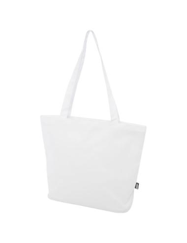 Bolsa Tote con cremallera de material reciclado GRS de 20 l "Panama"