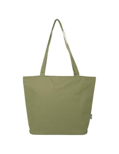 Bolsa Tote con cremallera de material reciclado GRS de 20 l "Panama"