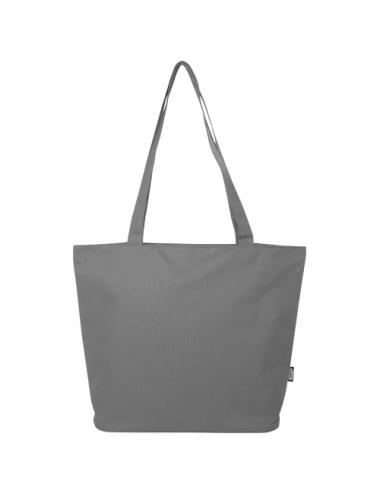 Bolsa Tote con cremallera de material reciclado GRS de 20 l "Panama"