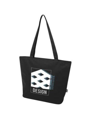 Bolsa Tote con cremallera de material reciclado GRS de 20 l "Panama"