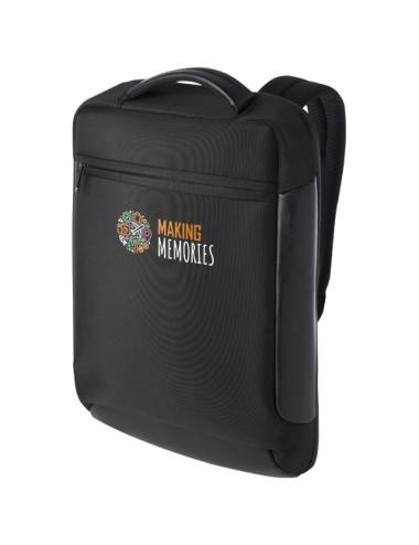 Mochila para portátil compacta de material reciclado GRS de 15,6" y 12 l "Expedition Pro"