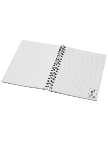 Cuaderno con espiral A6 a color "Desk-Mate®"