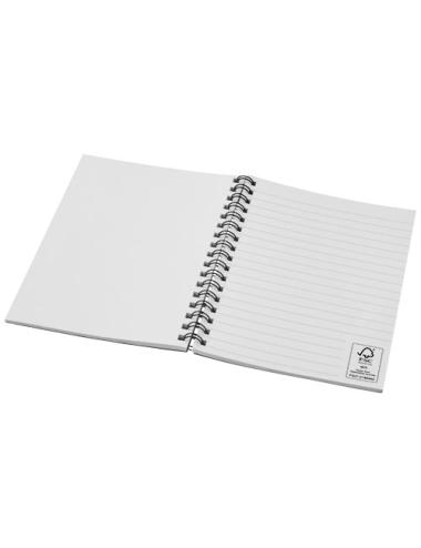 Cuaderno con espiral A6 a color "Desk-Mate®"