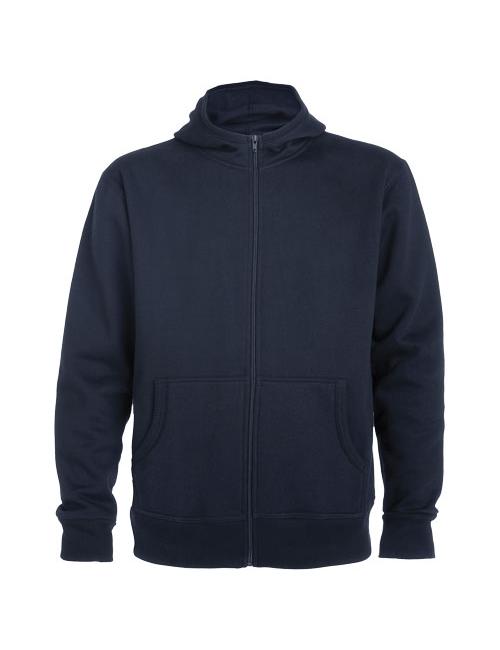 Sudadera con capucha y cremallera completa unisex "Montblanc"