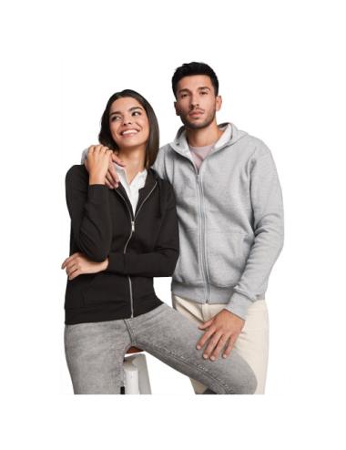 Sudadera con capucha y cremallera completa unisex "Montblanc"