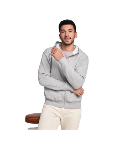 Sudadera con capucha y cremallera completa unisex "Montblanc"