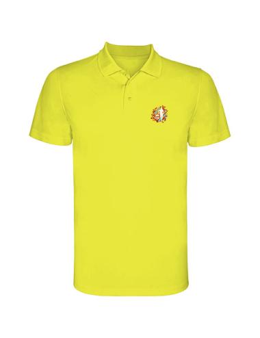 Polo deportivo de manga corta infantil "Monzha"