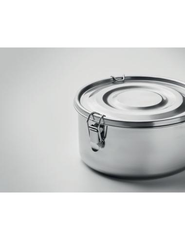 Set fiambreras de acero inox.