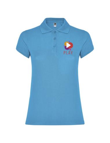 Polo de manga corta para mujer "Star"