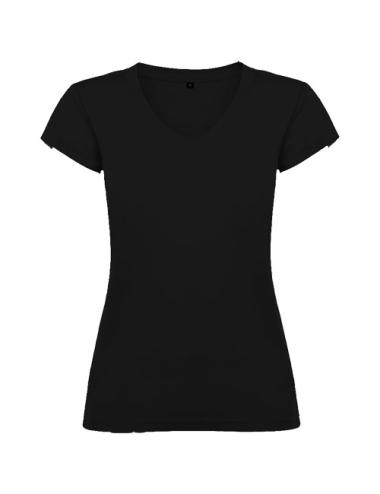 Camiseta de cuello de pico de manga corta para mujer "Victoria"