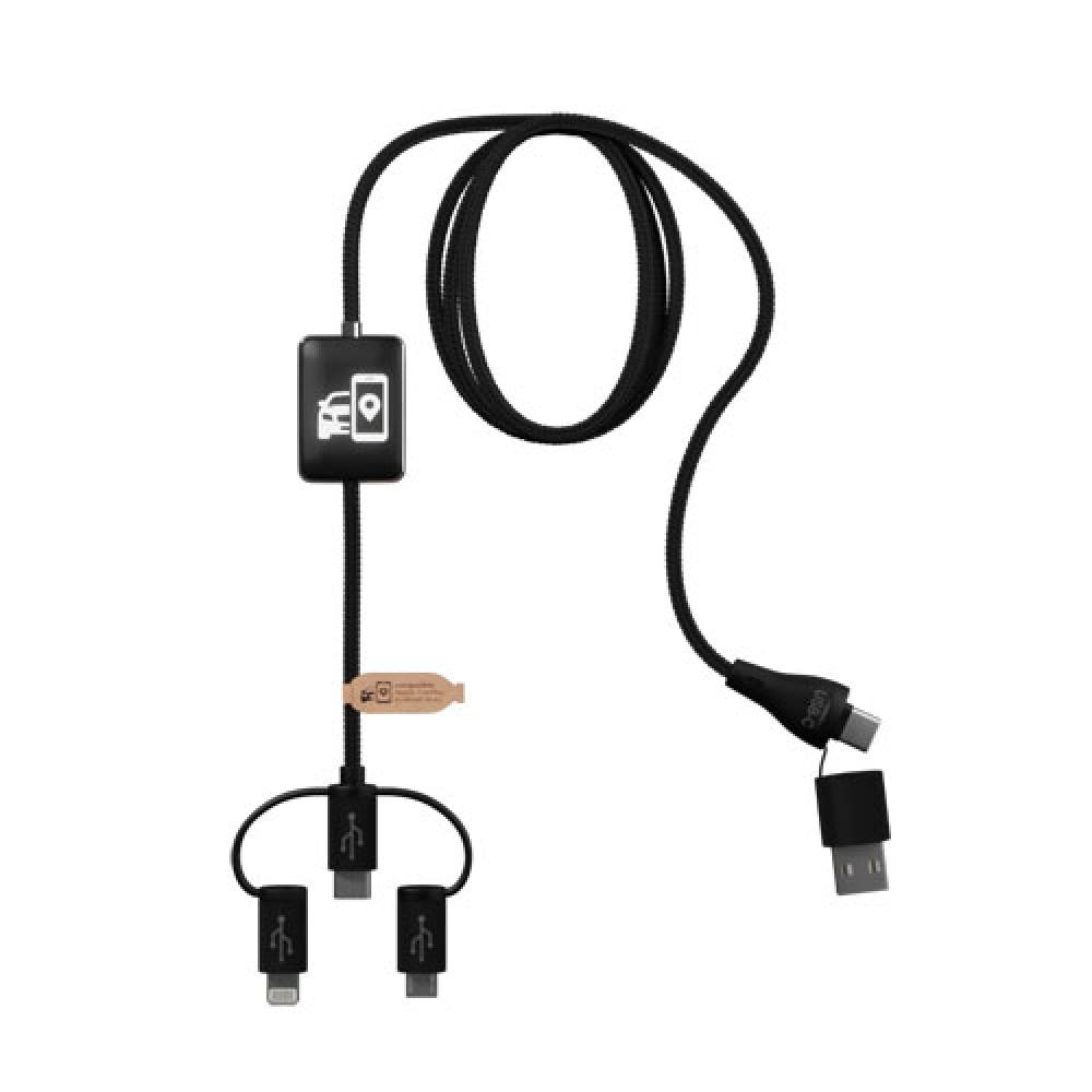 Cable de carga 5 en 1 "SCX.design C48 CarPlay"