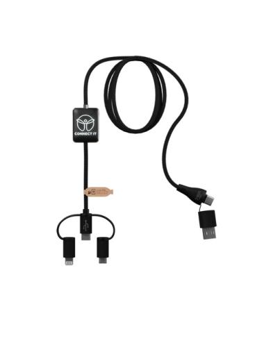 Cable de carga 5 en 1 "SCX.design C48 CarPlay"