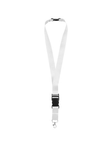 Lanyard con hebilla separable y clip de seguridad "Yogi"