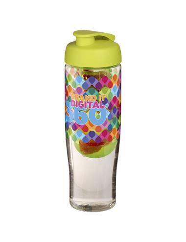 H2O Active® Tempo Bidón deportivo e infusor con Tapa Flip de 700 ml