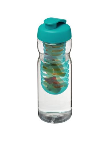 H2O Active® Base Bidón deportivo e infusor con Tapa Flip de 650 ml