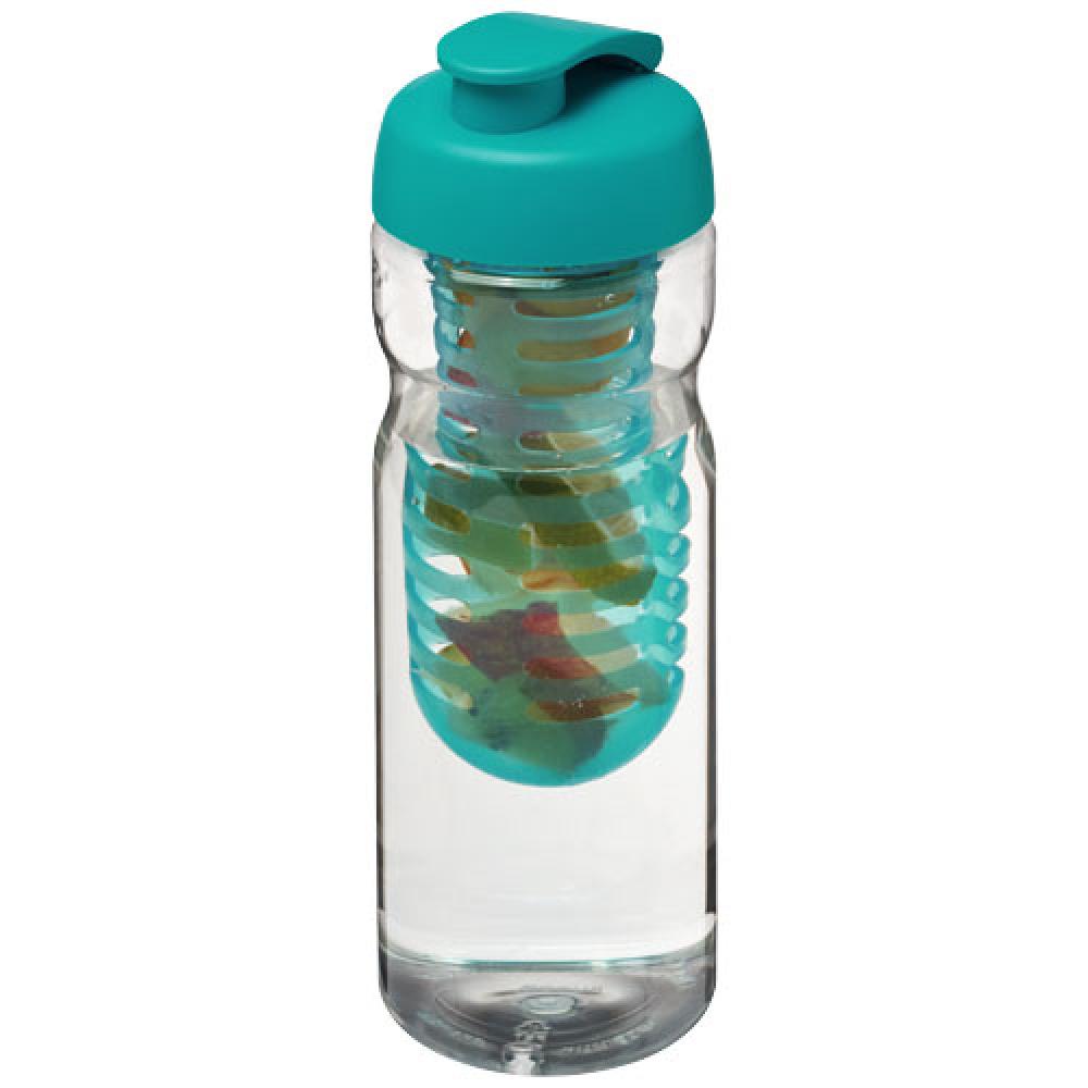 H2O Active® Base Bidón deportivo e infusor con Tapa Flip de 650 ml