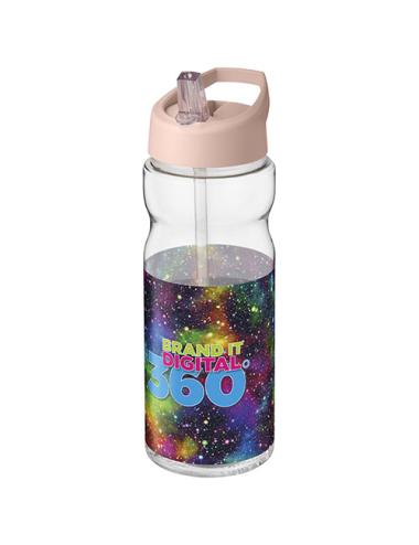 Bidón deportivo con tapa con boquilla de 650 ml H2O Active® "Base"