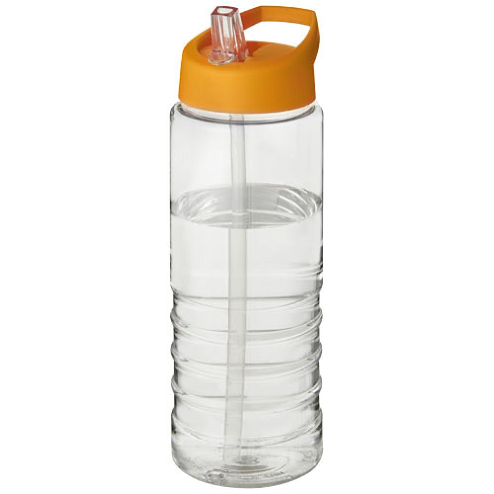 Bidón deportivo con tapa con boquilla de 750 ml H2O Active® "Treble "