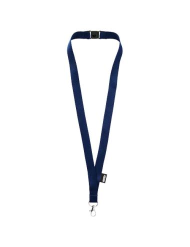 Lanyard de PET reciclado con cierre independiente "Tom"