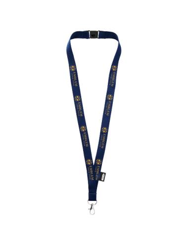 Lanyard de PET reciclado con cierre independiente "Tom"