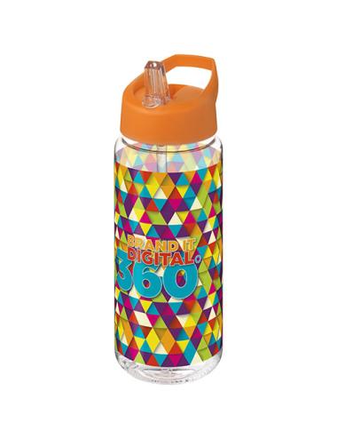 Bidón deportivo con tapa con boquilla de 600 ml H2O Active® "Octave Tritan™"