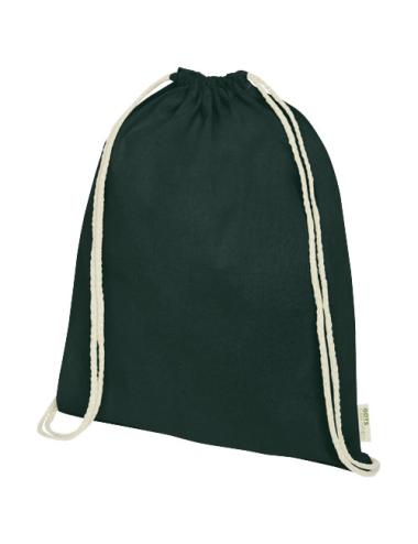 Mochila de cuerdas de algodón orgánico GOTS de 140 g/m² 5L "Orissa"