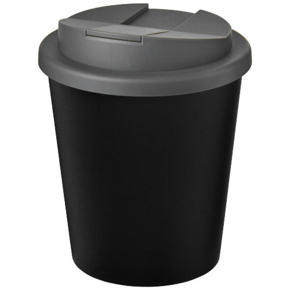 Vaso reciclado de 250 ml con tapa antigoteo "Americano® Espresso Eco"