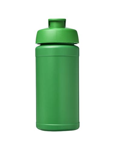 Bidón deportivo con tapa Flip de material reciclado de 500 ml "Baseline"