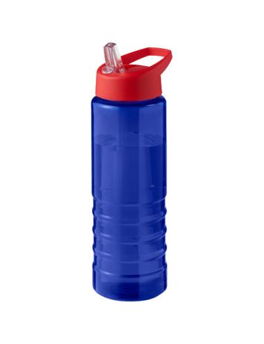 Bidón deportivo con tapa con boquilla de 750 ml "H2O Active® Eco Treble"