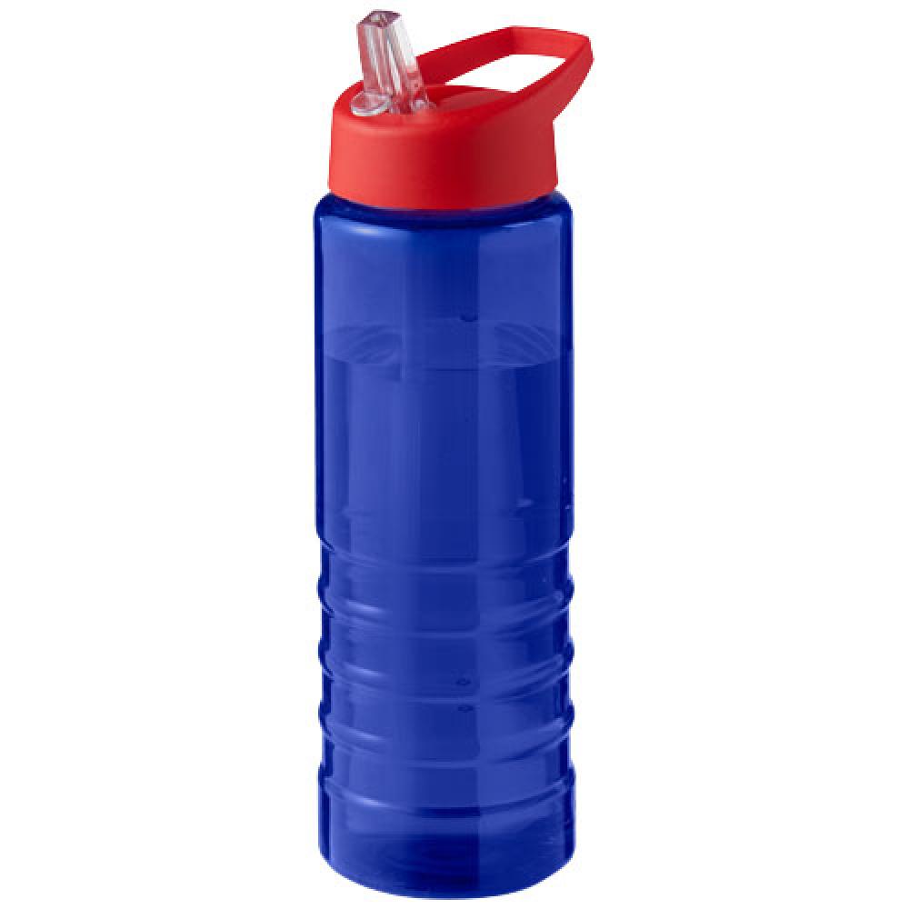 Bidón deportivo con tapa con boquilla de 750 ml "H2O Active® Eco Treble"