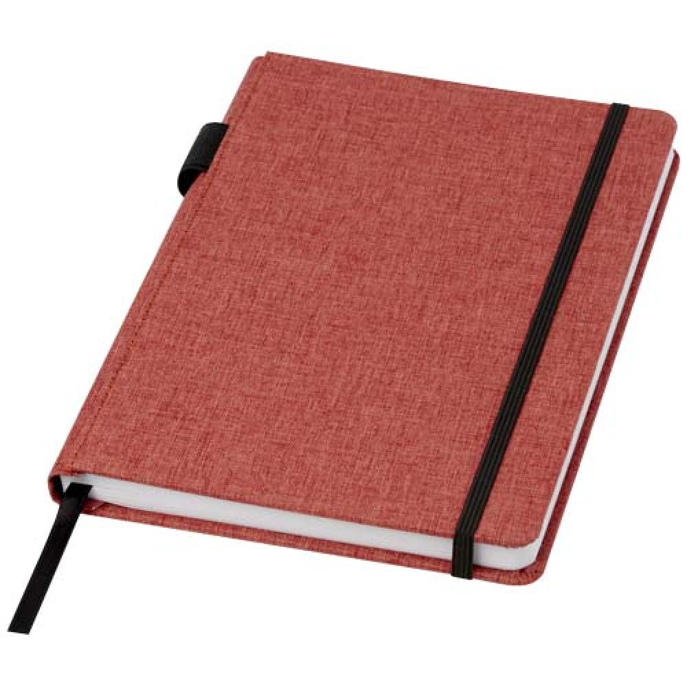 Libreta de tamaño A5 de PET reciclado "Orin"