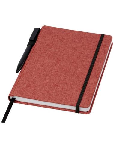 Libreta de tamaño A5 de PET reciclado "Orin"